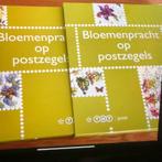 3 Mooie lege mappen in cassette bloemen pracht op postzegels, Verzenden, Verzamelalbum