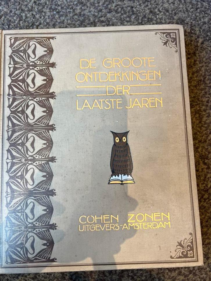 De groote ontdekkingen der laatste jaren - 5delig, Antiek en Kunst, Antiek | Boeken en Bijbels, Ophalen of Verzenden