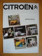 Citroen Bedrijfswagen Brochure 1980 - Mehari GS Acadiane HY, Boeken, Citroën, Citroën, Zo goed als nieuw, Ophalen