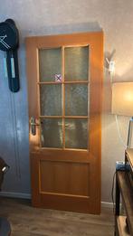 Houten deur, Doe-het-zelf en Verbouw, Deuren en Horren, 80 tot 100 cm, Binnendeur, Ophalen of Verzenden, Zo goed als nieuw