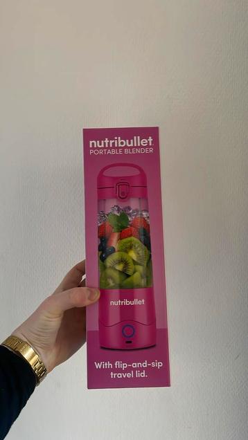 Nutri bullet portable blender roze pink beschikbaar voor biedingen