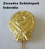 splinternieuwe steekspeld, Zweedse schietsport federatie, Ophalen of Verzenden, Nieuw, Sport, Speldje of Pin