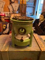 Resedagroen emaille petroleumstel kooktoestel, Ophalen of Verzenden