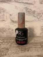 Pink gellac - rubber base cover pro milky white, Ophalen of Verzenden, Zo goed als nieuw, Wit, Handen en Nagels