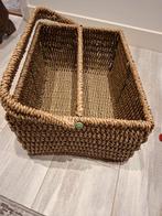 Tijdschrift mand, Ophalen of Verzenden, Zo goed als nieuw, Rond, Riet