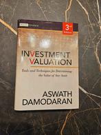 Studieboek Investment Valuation - Aswath Damodaran, Boeken, Ophalen of Verzenden, Zo goed als nieuw, Damodaran