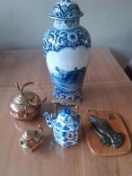 Oude grote vaas en kleine, Antiek en Kunst, Antiek | Porselein, Ophalen of Verzenden