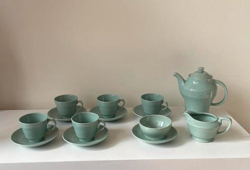 Wood & Sons Beryl, vintage espresso servies, jaren 1940, Antiek en Kunst, Antiek | Servies compleet, Ophalen of Verzenden