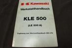 Kawasaki KLE500 1991 ergänzung handbuch 450LTD supplement, Ophalen of Verzenden, Kawasaki