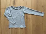 Hema longsleeve, maat 122-128, basic grijs lange mouwen, Gebruikt, Meisje, Ophalen of Verzenden, Shirt of Longsleeve