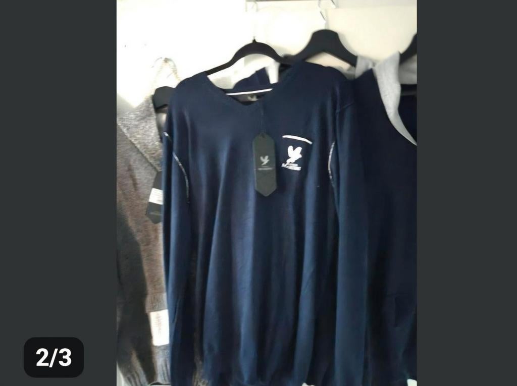 Nieuwe stijlvolle herentruien en vesten, Kleding | Heren, Truien en Vesten, Ophalen, Blauw, Nieuw, Overige maten