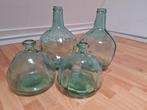 Zware Glazen Vazen Set, Huis en Inrichting, Woonaccessoires | Vazen, Ophalen, Gebruikt, Glas, Minder dan 50 cm