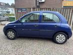 Nissan Micra 1.2 Visia, Stof, Zwart, 4 cilinders, Blauw