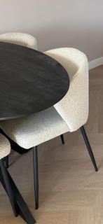 Teddy stoelen 4 stuks, Huis en Inrichting, Stoelen, Ophalen, Zo goed als nieuw, Vier, Stof