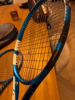 Babolat Pure Drive 1x en 1x de evo drive, Sport en Fitness, Tennis, Gebruikt, L4, Ophalen of Verzenden, Racket