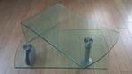 glazen salontafel, 50 tot 100 cm, Minder dan 50 cm, Gebruikt, Rechthoekig