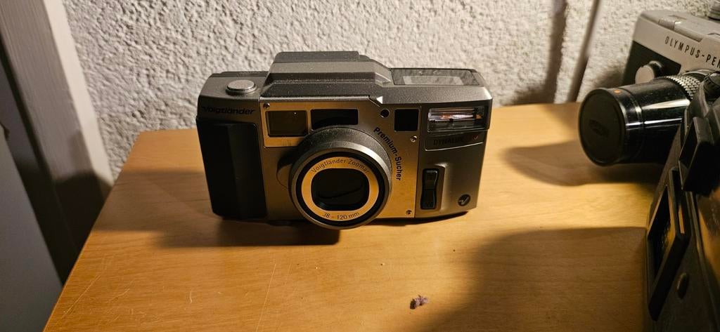 Voigtlander Dynalux 120 point en shoot (getest), Audio, Tv en Foto, Fotocamera's Analoog, Ophalen, Gebruikt, Compact, Overige Merken