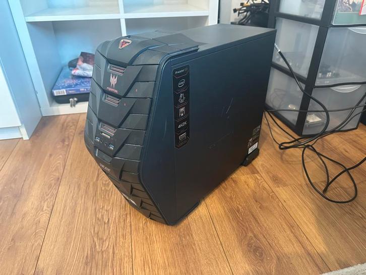 Game Pc Acer Predator / I7 / GTX 1650 / 1.1 TB / 16GB RAM /, Computers en Software, Desktop Pc's, Zo goed als nieuw, 3 tot 4 Ghz