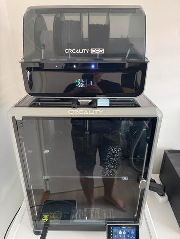Creality K1 Max + CFS (Multicolor Printing System) beschikbaar voor biedingen