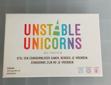 Unstable Unicorns - Nog als nieuw! beschikbaar voor biedingen
