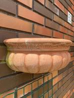 Mooie plantenbak voor buiten aan de muur, Tuin en Terras, Bloembakken en Plantenbakken, Ophalen, Zo goed als nieuw, Rond, Minder dan 60 cm