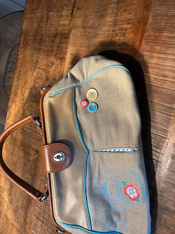 Pip Studio Dokters Tas - Stijlvol!, Sieraden, Tassen en Uiterlijk, Tassen | Damestassen, Zo goed als nieuw, Handtas, Beige, Ophalen of Verzenden