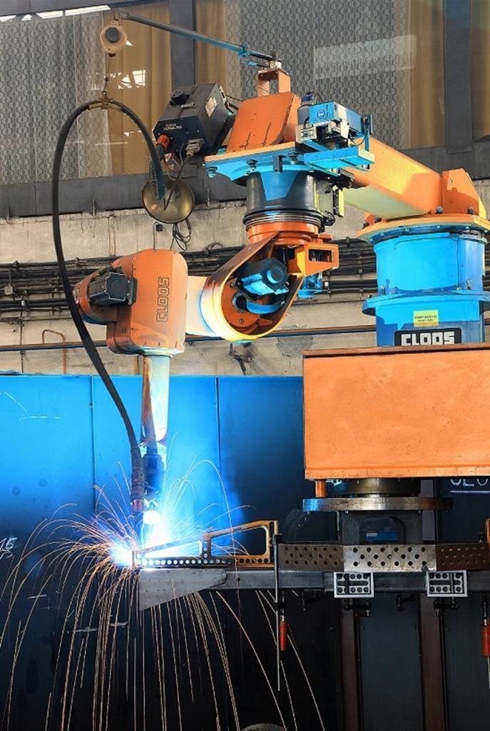 Robotic welding cell CLOOS ROMAT 350 ROTOL, Hobby en Vrije tijd, Knutselen, Gebruikt, Gereedschap of Toebehoren, Verzenden