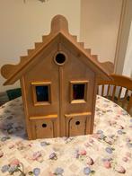 Inklapbaar Houten Poppenhuis met Deurtjes, Kinderen en Baby's, Speelgoed | Poppenhuizen, Ophalen, Zo goed als nieuw, Poppenhuis
