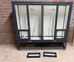 Voliere vogelhok vogelkooi aluminium trespa kooi, Ophalen, Zo goed als nieuw, Aluminium, Vogelkooi