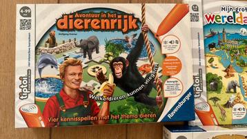 Tiptoy interactive spellen en boeken beschikbaar voor biedingen