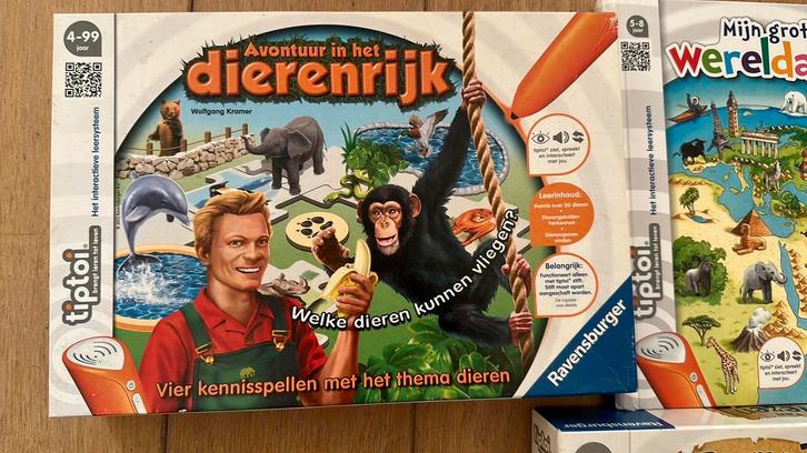 Tiptoy interactive spellen en boeken, Tickets en Kaartjes, Recreatie | Pretparken en Attractieparken, Eén persoon, Overige typen