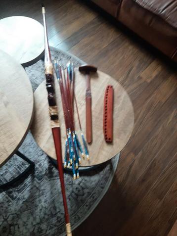 Traditionele Boog en Pijlen Set beschikbaar voor biedingen