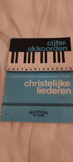 CHRISTELIJKE liederen bladmuziek boek op CIJFERAKKOORDEN, Muziek en Instrumenten, Gebruikt, Ophalen of Verzenden, Thema, Orgel