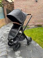 Kinderwagen Dubatti One E5 Zwart/cognac, Combiwagen, Ophalen, Overige merken, Verstelbare duwstang