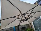Zeer zware horeca parasol van FIM umbrellas uit Italië, Tuin en Terras, Parasols, Ophalen of Verzenden, Zo goed als nieuw, Zweefparasol