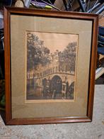 Ets Cornelis Brandenburg - Amsterdam Amstel Keizersgracht, Antiek en Kunst, Ophalen of Verzenden