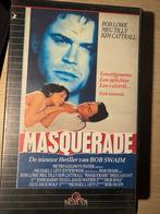 Masquerade VHS - Rob Lowe, Meg Tilly, Kim Cattrall ex rent, Vanaf 16 jaar, Ophalen of Verzenden, Zo goed als nieuw, Thrillers en Misdaad