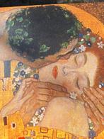 Groot canvas Gustaf Klimt De kus. DALEN,DRENTHE, Ophalen, Zo goed als nieuw