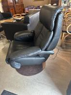 Hukla relax fauteuil leer sta opstoel, Huis en Inrichting, Fauteuils, Ophalen, Leer, Zo goed als nieuw, X