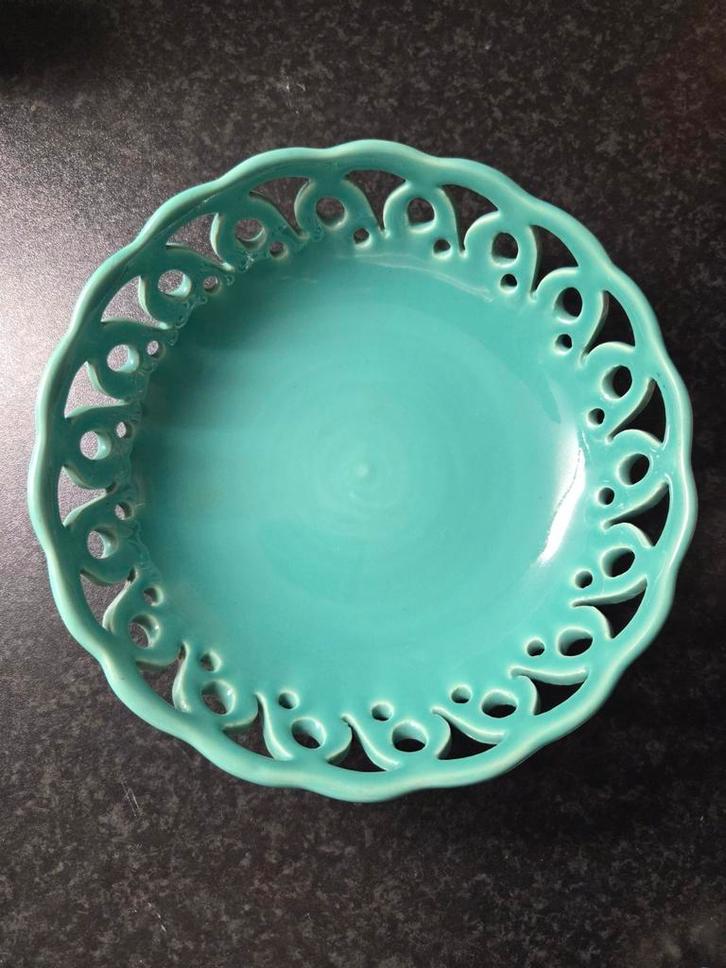 Zenith Gouda Ajour Schaal - Nr. 833, Antiek en Kunst, Antiek | Schalen, Ophalen of Verzenden