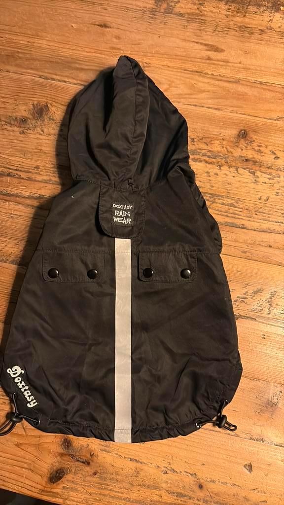 Honden regenjas 32cm, Dieren en Toebehoren, Hondenkleding, Zo goed als nieuw, Ophalen of Verzenden