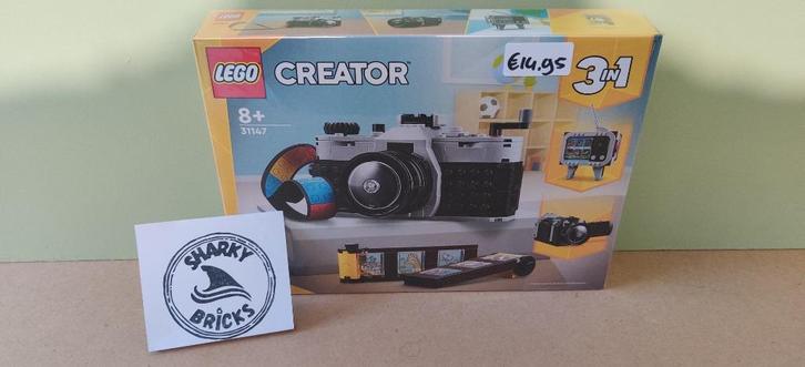 Lego 31147 Creator 3 in 1 Retro Fotocamera (Nieuw), Kinderen en Baby's, Speelgoed | Duplo en Lego, Nieuw, Lego, Complete set, Ophalen of Verzenden