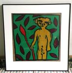 Het jongetje Bart Drost - geboren 1955 te Venlo, Antiek en Kunst, Kunst | Schilderijen | Klassiek, Ophalen