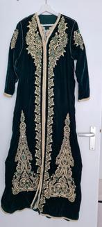 Vol bewerkte kaftan te koop, Ophalen of Verzenden, Zo goed als nieuw, Groen, Overige typen
