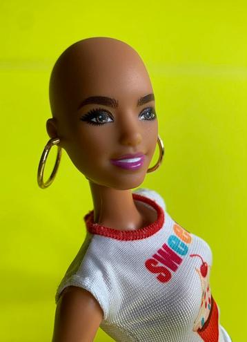 Barbie zonder haar