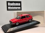 Volkswagen Golf Mk2 - Marsrood - 1:43 Minichamps, Hobby en Vrije tijd, Modelauto's | 1:43, Auto, Nieuw, Ophalen of Verzenden, MiniChamps