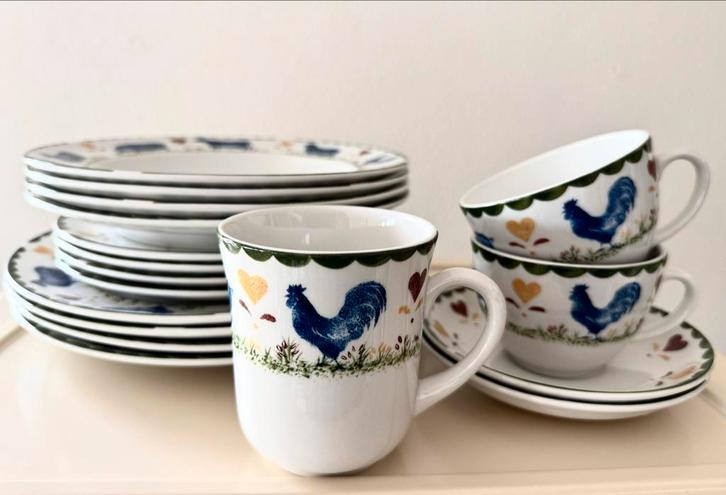 Jacks Farm Woods & Son delen v. Servies, Huis en Inrichting, Keuken | Servies, Zo goed als nieuw, Overige stijlen, Aardewerk, Ophalen