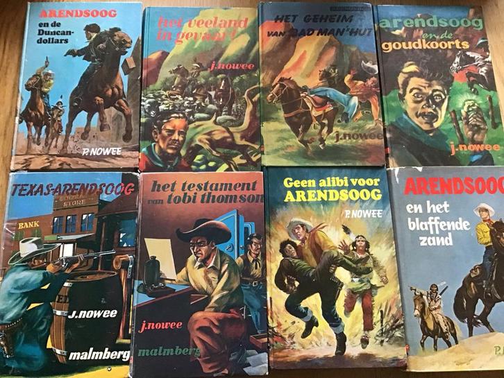 Arendsoog Boeken Collectie - J. Nowee, Boeken, Romans, Gelezen, Nederland, Ophalen