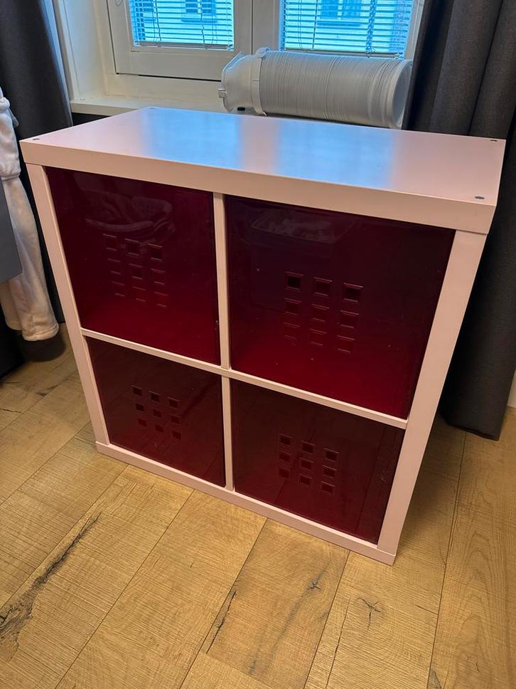 Kast met 4 vakken, Huis en Inrichting, Kasten | Kledingkasten, Zo goed als nieuw, Minder dan 100 cm, 50 tot 100 cm, 25 tot 50 cm