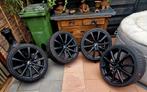 4 x 9.5 x19 inch Brock velgen incl banden zgan, Ophalen, Gebruikt